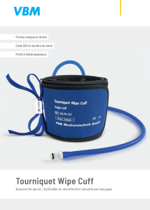 TOURNIQUET WIPE CUFF